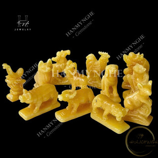 12 con giáp đá ngọc onyz 10 cm HANMYNGHE