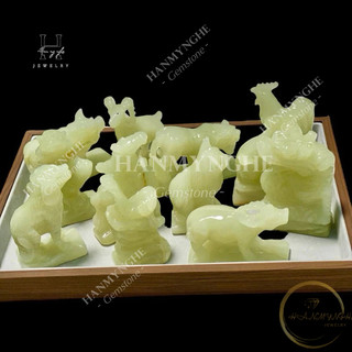 12 con giáp đá ngọc onyz 10 cm HANMYNGHE