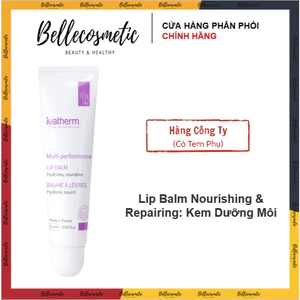 Ivatherm Lip Balm Nourishing And Repairing Kem dưỡng môi mềm, căng mọng