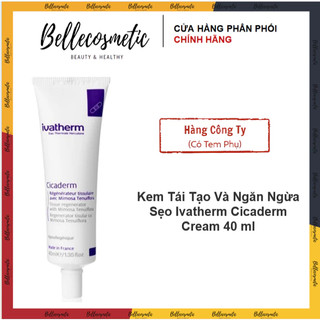 Ivatherm - CICADERM cream 40ml - Kem Phục Hồi Tái Tạo Ivatherm Cicaderm Cream 40ml