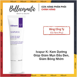 [cty] Ivatherm - Ivapur K cream for Oil Skin - Kem Dưỡng Da Dầu Mụn