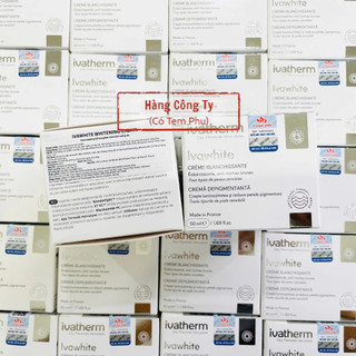 Ivatherm Ivawhite Whitening Cream 50ml - Kem Dưỡng Trắng Da Giảm Nám