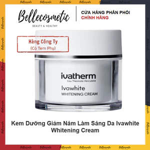 Ivatherm Ivawhite Whitening Cream 50ml - Kem Dưỡng Trắng Da Mờ Nám