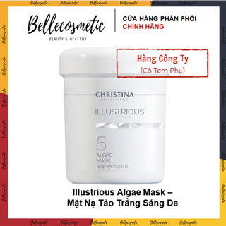 Christina Algae Illustrious Mask 5 - 150gr - Mặt Nạ Tảo Trắng Da Số 5 Christina Illustrious Algae Mask Mịn Da Sạch Sâu