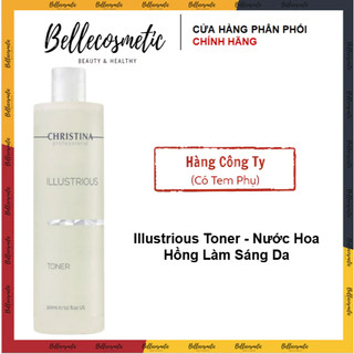 [Hàng cty] Christina illustrious Toner 300ml - Nước Cân Bằng Trắng Da Christina illustrious Toner Cấp Ẩm, Sáng Da