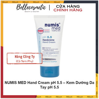 [cty] NUMIS MED Hand Cream pH 5.5 75ml – Kem Dưỡng Da Tay pH 5.5, Cho Da Tay Khô, Nhạy Cảm