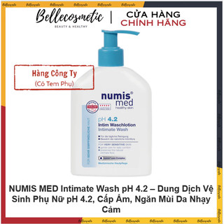 [cty] NUMIS MED Intimate Wash pH 4.2 – Dung Dịch Vệ Sinh Phụ Nữ pH 4.2, Cấp Ẩm, Ngăn Mùi Da Nhạy Cảm