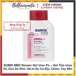 [cty] NUMIS MED Shower Gel Urea 5% 200ml – Gel Tắm Urea 5% Cho Da Khô, Viê.m Da Cơ Địa, Chàm, Vảy Nến