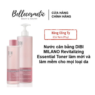 DIBI MILANO Revitalizing Essential Toner - Nước cân bằng dành cho mọi loại da, giúp làm mới và làm mềm da kv