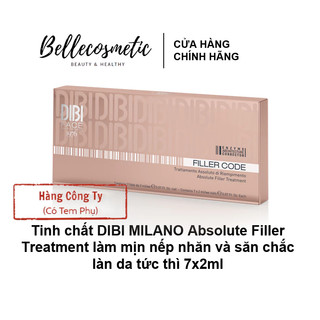 Dibi Filler Code Absolute Filler Treatment 7x2ml - Tinh Chất DIBI MILANO Căng Bóng, Giảm Nếp Nhăn
