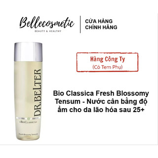 Dr.belter Bio Classica Fresh Blossomy Tensum - Nước cân bằng độ ẩm cho da lão hóa sau 25+
