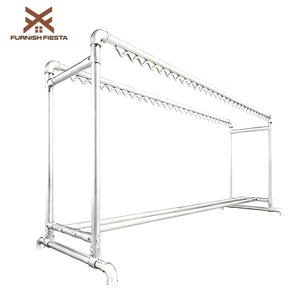 𝐅𝐔𝐑𝐍𝐈𝐒𝐇 𝐅𝐈𝐄𝐒𝐓𝐀 Giàn Phơi Quần Áo Chống Gió Kệ Treo Quần Ao Ống Thép Sào Phơi Đồ Chịu Tải Mạnh