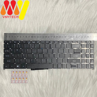 Bàn phím laptop H2X8LX240_ACSF531LED thay thế cho Acer SF531 sf315-51 a315-34 A315-42 A315-54 SF315-52-38YQ A315-54K