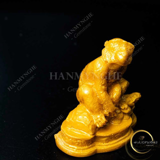 Tượng con khỉ (THÂN) màu vàng 10cm HANMYNGHE