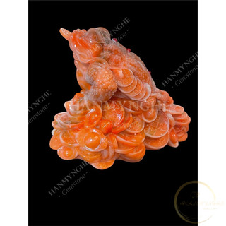 Thiềm cừ bột đá đúc cao 20 cm nặng 2.2 kg HANMYNGHE
