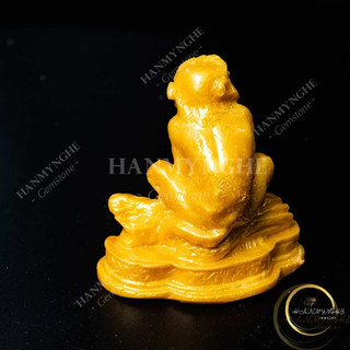Tượng con khỉ (THÂN) màu vàng 10cm HANMYNGHE