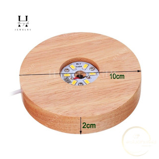 Đế đèn gỗ 10 cm gắn led dùng điện trực tiếp 220 v rất tiện HANMYNGHE