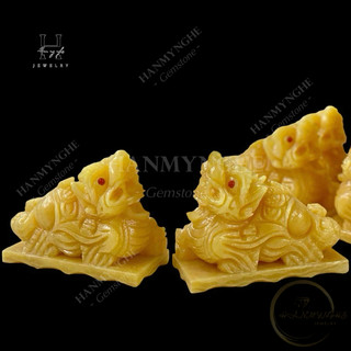 Tỳ hưu đá ngọc hoàng long 15cm HANMYNGHE