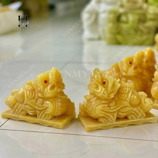 Tỳ hưu đá ngọc hoàng long 15cm HANMYNGHE