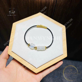 Vòng tay ngũ điếu đá tự nhiên mix charm HANMYNGHE