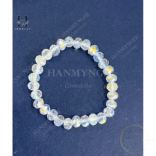 Bộ pha lê swaroski cao cấp 8 mm kèm hộp HANMYNGHE