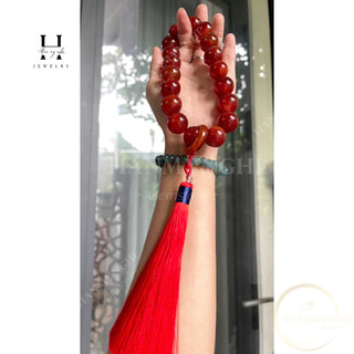 Vòng tay 18 mm đá mã não HANMYNGHE