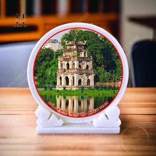 Đĩa đá in hình theo yêu cầu 20 cm HANMYNGHE