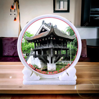 Đĩa đá in hình theo yêu cầu 20 cm HANMYNGHE
