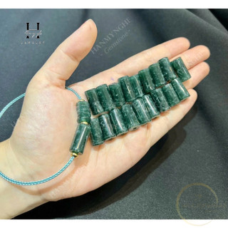 Vòng tay lu thống ngũ điếu đá lam ngọc tự nhiên HANMYNGHE
