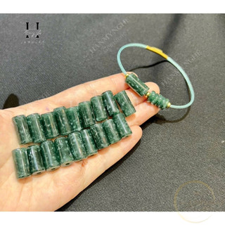 Vòng tay lu thống ngũ điếu đá lam ngọc tự nhiên HANMYNGHE