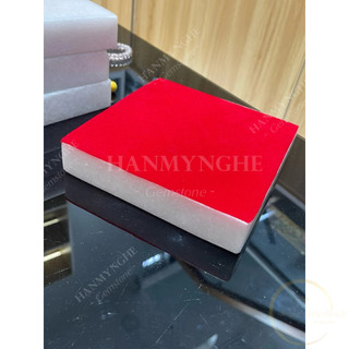 Đế lót nhung để tượng đá trắng non nước 16x16 cm cao 3 cm HANMYNGHE