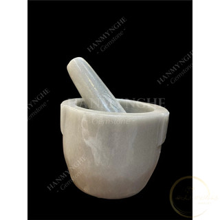 Cối đá non nước tự nhiên nguyên khối 17 cm tặng kèm chày HANMYNGHE