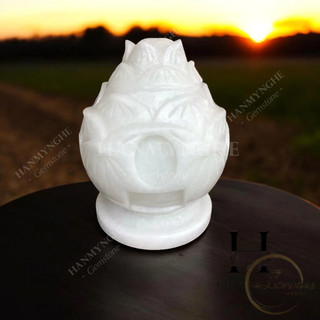 Hủ cốt bằng đá tự nhiên cao 25cm khắc tên chữ theo yêu cầu HANMYNGHE