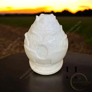 Hủ cốt bằng đá tự nhiên cao 25cm khắc tên chữ theo yêu cầu HANMYNGHE