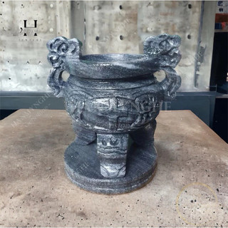 Lư hương công giáo đá non nước cao 20 cm HANMYNGHE