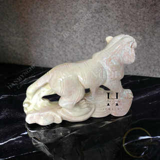 Tượng hổ đá non nước để ô tô hoặc bàn 20cm HANMYNGHE