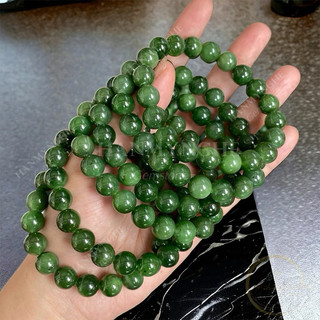 Vòng tay đá ngọc bích tự nhiên HANMYNGHE