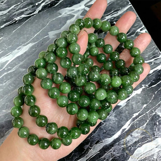Vòng tay đá ngọc bích tự nhiên HANMYNGHE