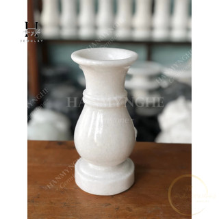 Bình hoa bằng đá Non Nước đẹp cao 20cm và 25 cm HANMYNGHE