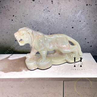 Tượng hổ đá non nước để ô tô hoặc bàn 20cm HANMYNGHE