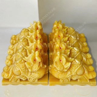 Tỳ hưu đá ngọc hoàng long 10cm HANMYNGHE