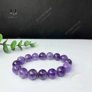 Vòng tay phong thuỷ đá thạch anh tím tự nhiên HANMYNGHE
