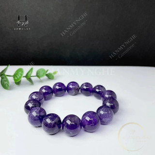 Vòng tay phong thuỷ đá thạch anh tím tự nhiên HANMYNGHE