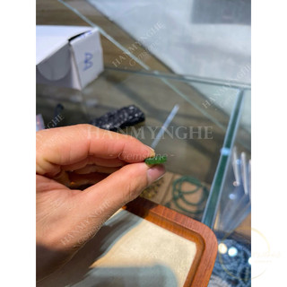 Sen đá ngọc bích khoan lỗ lớn 1.5 mm HANMYNGHE