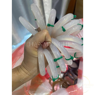 Vòng tay ngọc mã não bạch nguyệt quang trong đẹp HANMYNGHE