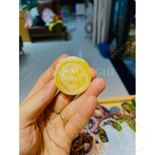 Mặt dây chuyền hình đầu hổ đá ngọc hoàng long HANMYNGHE
