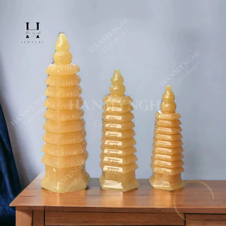 Tháp văn xương đá ngọc hoàng long tự nhiên HANMYNGHE