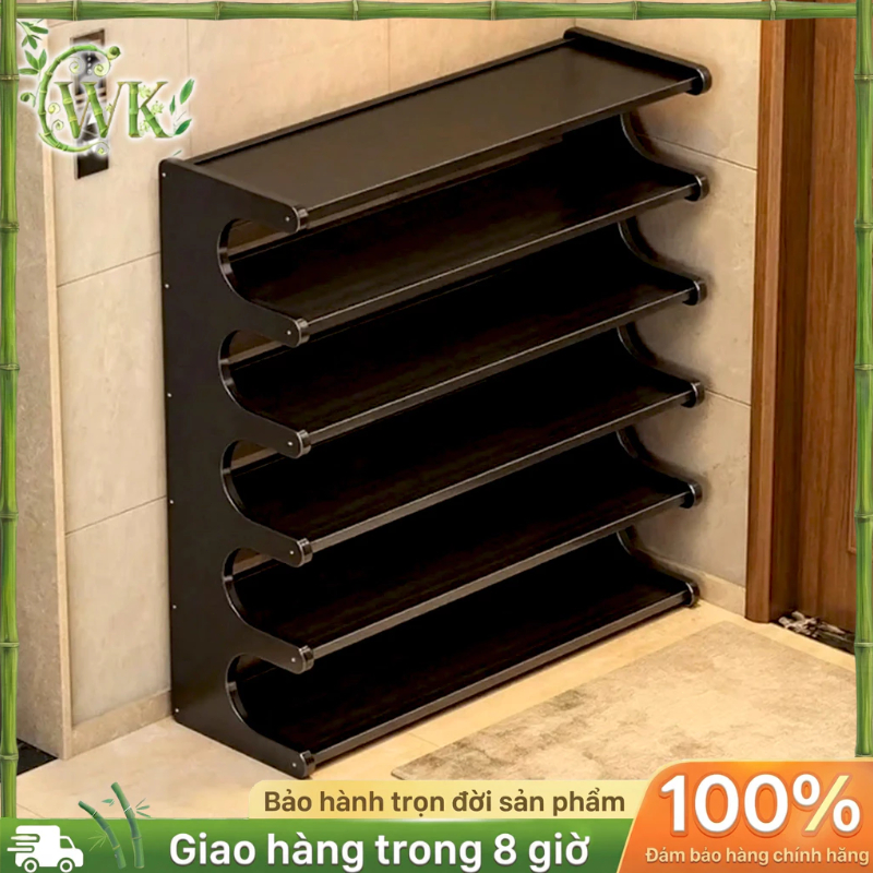 Giá Để Giày Bằng Gỗ Tre ​Kệ Giày​ Giá Đỡ Nhiều Tầng Để Bàn Kệ Sách Kệ Trưng Bày Đa Năng Tủ Giày - Hình Ảnh Thực Tế