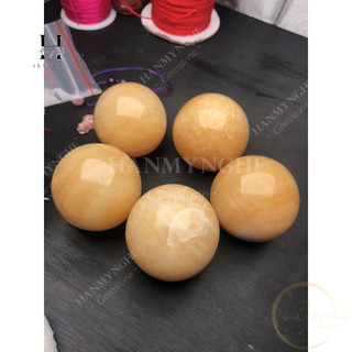 cặp bi lăn tay màu vàng 4.5 cm