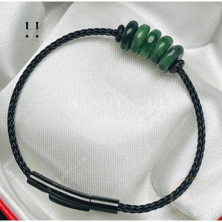 Vòng Tay Ngũ Điếu Ngọc cẩm thạch Tự Nhiên Hợp Tất Cả Các Mệnh HANMYNGHE